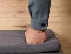 Szafka na buty z siedziskiem i zamkniętymi półkami, MDF, Kesper