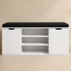 Szafka na buty z siedziskiem PORTA, 103 x 30 x 46 cm