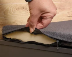 Szafka na buty z siedziskiem, 10 półek, Kesper