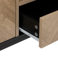 Szafka rtv CHEVRONS, 120 x 40 x 45 cm