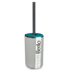 Szczotka do wc w plastikowym, zamykanym pojemniku, 9,6 x 35 cm