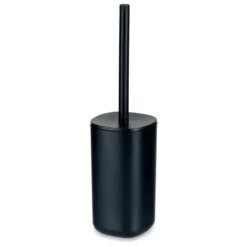 Szczotka do wc w plastikowym, zamykanym pojemniku, 9,6 x 35 cm