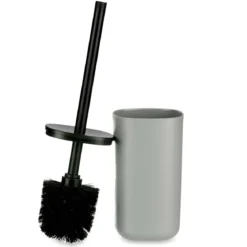 Szczotka do wc w plastikowym, zamykanym pojemniku, 9,6 x 35 cm