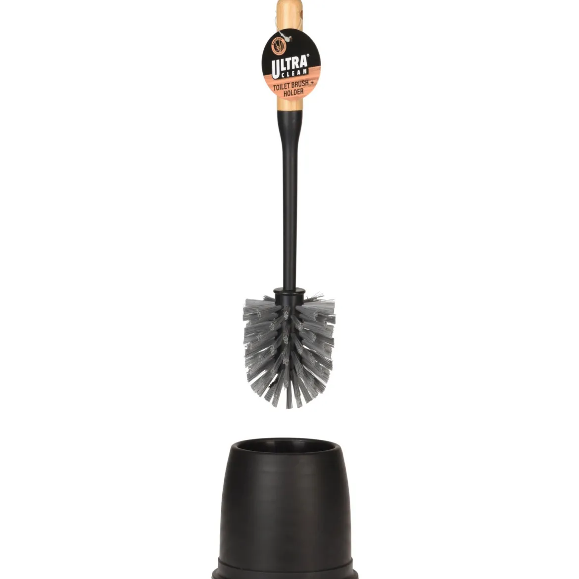 Szczotka do wc z bambusową rączką, Ø 12 cm