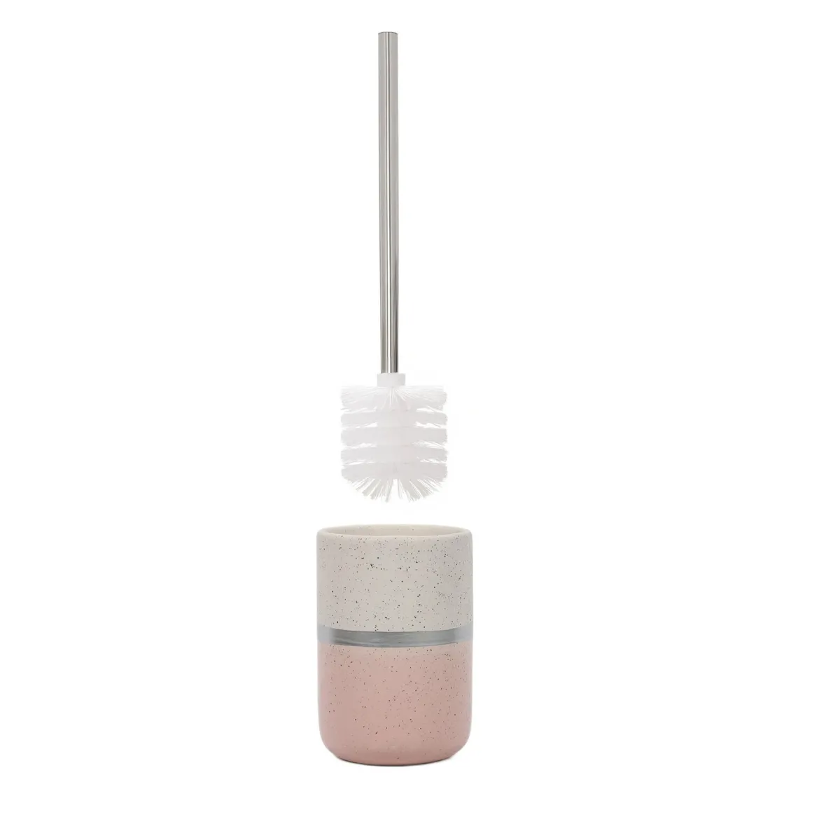 Szczotka do WC z ceramicznym pojemnikiem, 9,5 x 38 cm