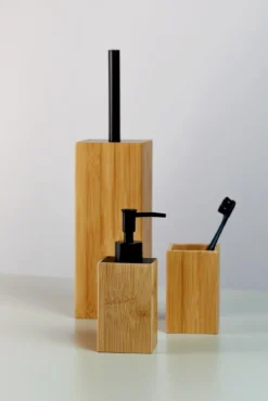 Szczotka wc ze stojakiem Padua Bamboo, WENKO