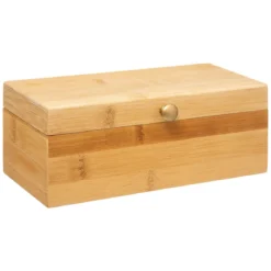 Szkatułka na biżuterię BAMBOO z lusterkiem