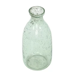 Szklana butelka nakrapiana, Ø 10 cm