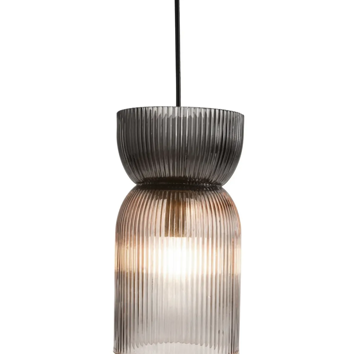 Szklana lampa wisząca GLOA, 26 cm