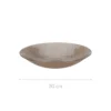 Szklana misa KARNEOL, Ø 30 cm