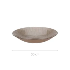 Szklana misa KARNEOL, Ø 30 cm