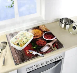 Szklana płyta ochronna na kuchenkę, WENKO