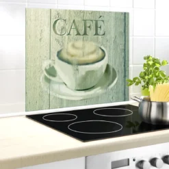 Szklana płyta ochronna SLATE na ścianę - 50 x 60 cm, WENKO