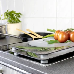 Szklane płyty ochronne HERB GARDEN na kuchenkę – 2 sztuki, WENKO