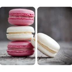 Szklane płyty ochronne MACARONS na kuchenkę - zestaw multi - 3 płyty, WENKO