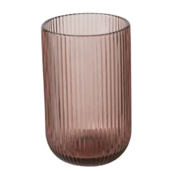 Szklanka do wody RIGANO, ryflowane szkło, 320 ml