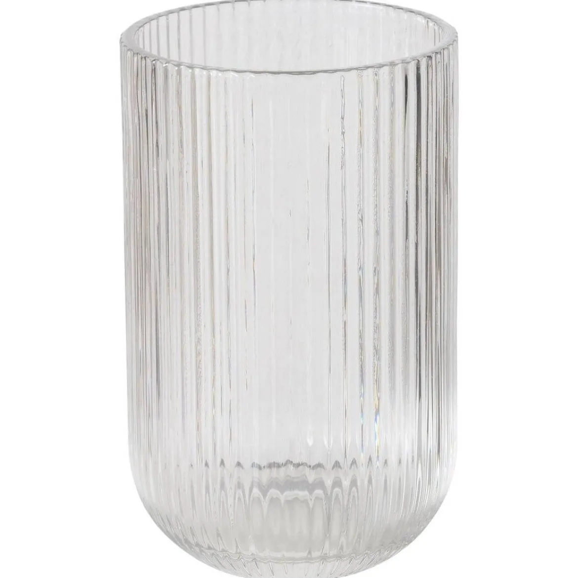 Szklanka do wody RIGANO, ryflowane szkło, 320 ml