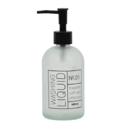Szklany dozownik na mydło, 400 ml