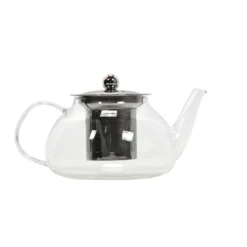 Szklany dzbanek, zaparzacz do herbaty - 850 ml