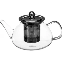 Szklany dzbanek, zaparzacz do herbaty - 850 ml