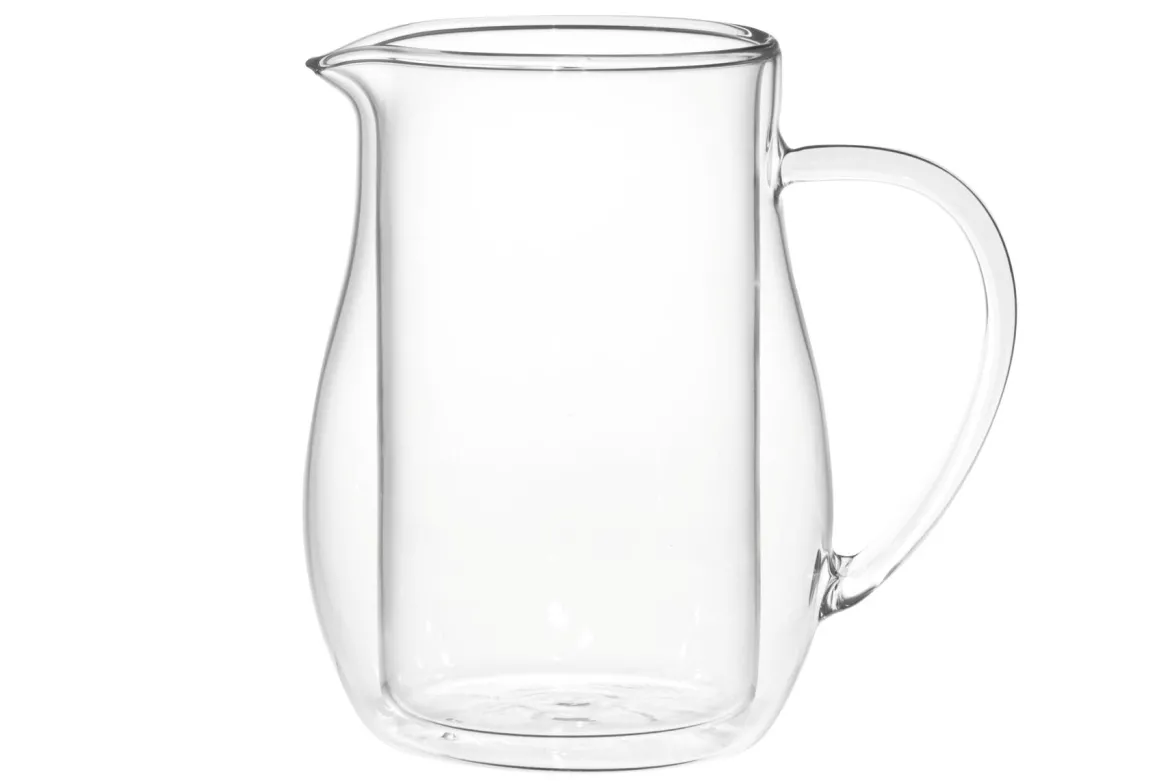 Szklany dzbanek z podwójną ścianką, 700 ml