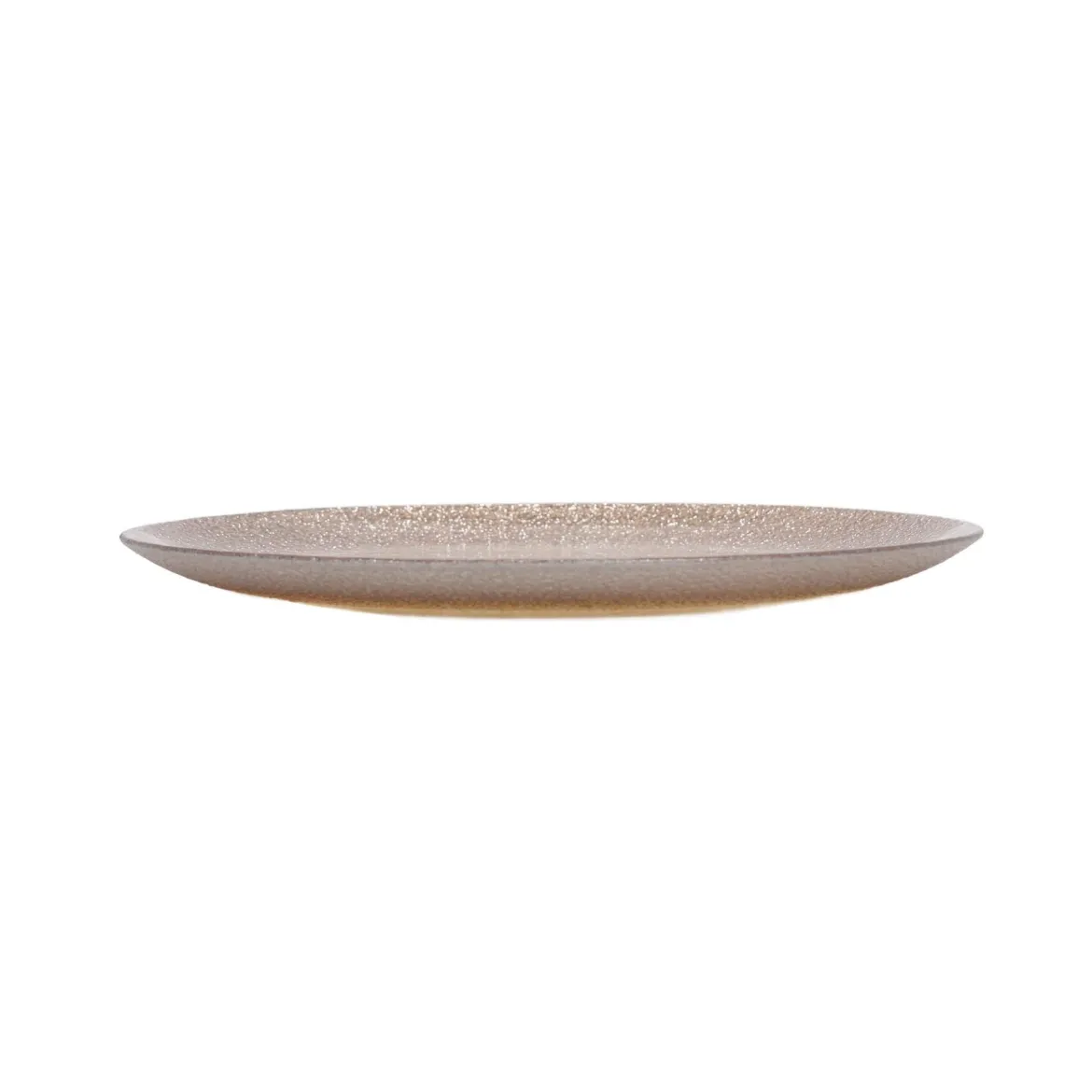 Szklany talerz deserowy BERYT, Ø 21 cm