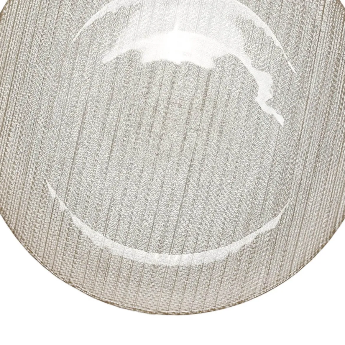 Szklany talerz deserowy KARNEOL, 21 cm