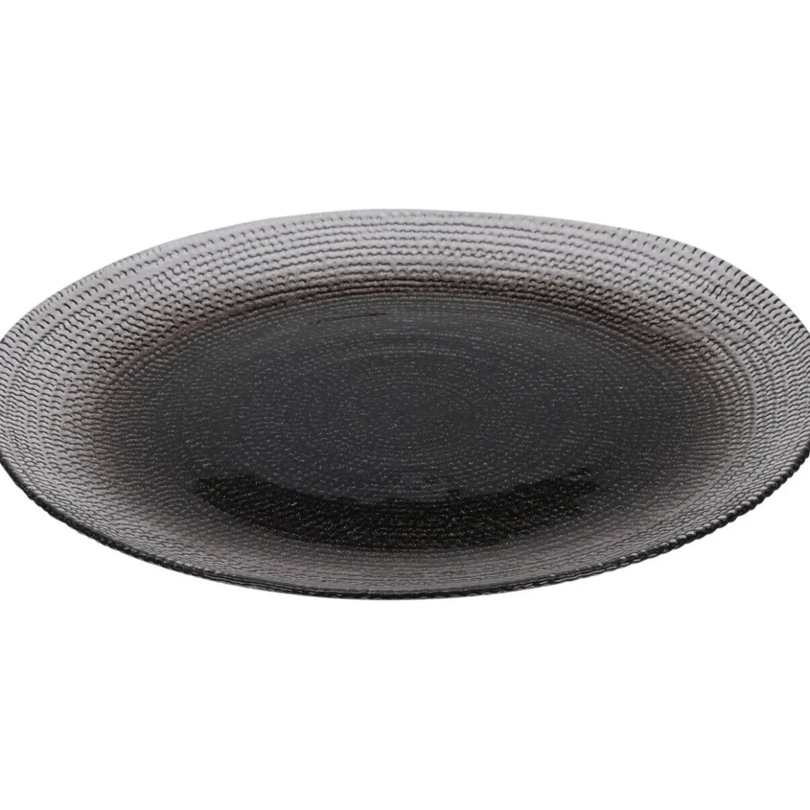Szklany talerz deserowy LAKRIS, Ø 21 cm