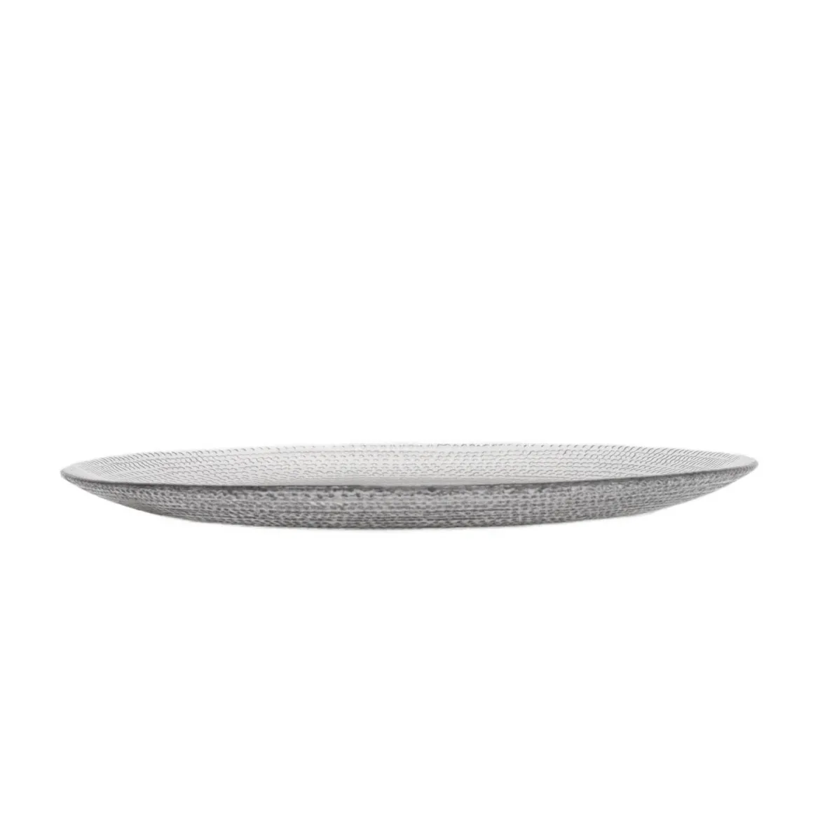 Szklany talerz deserowy LAKRIS, Ø 21 cm