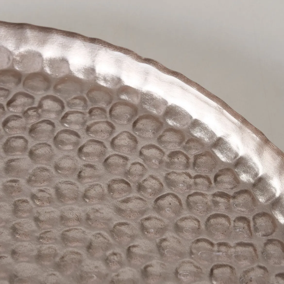 Szklany talerz RADO, Ø 28 cm