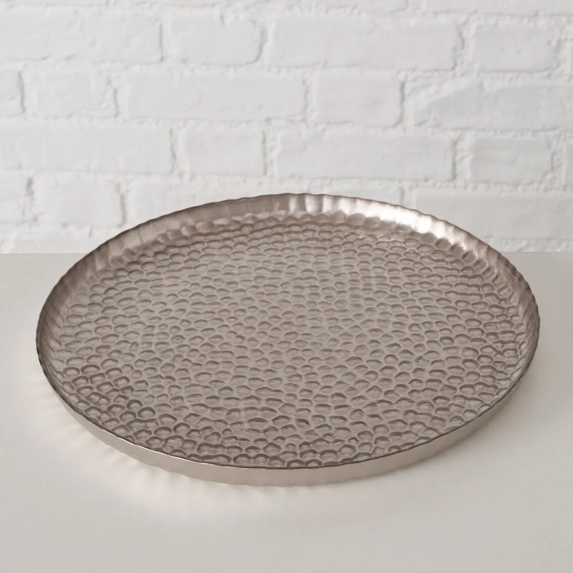 Szklany talerz RADO, Ø 28 cm