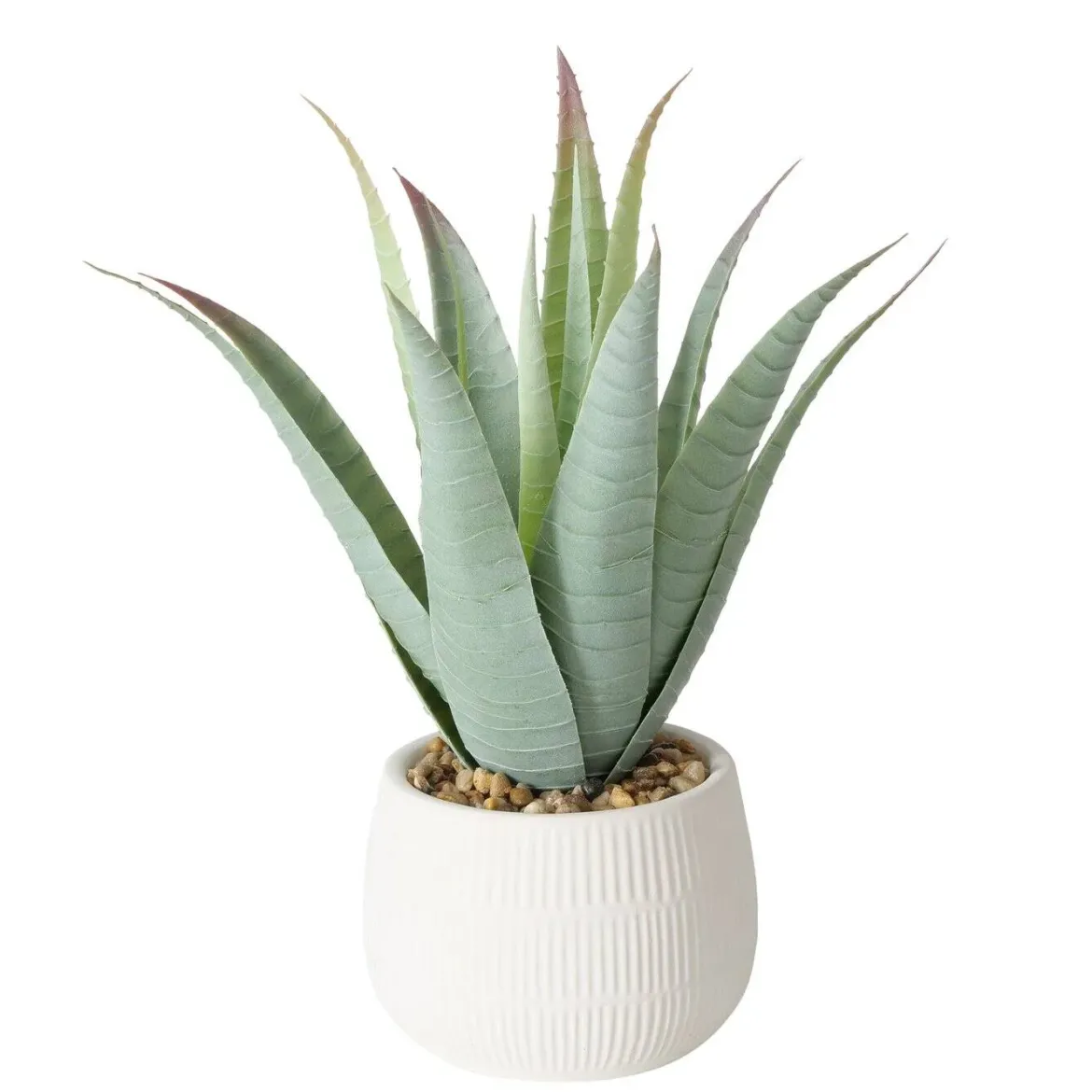 Sztuczna roślina aloes w donicze MONDRAGO, 29 cm