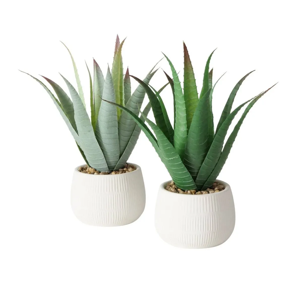 Sztuczna roślina aloes w donicze MONDRAGO, 29 cm