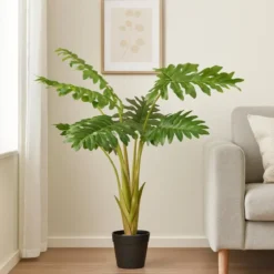 Sztuczna roślina, filodendron podwójnie pierzasty, 110 cm