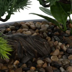 Sztuczna roślina w doniczce, bonsai, 25 cm