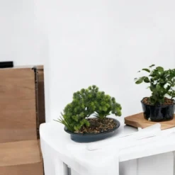 Sztuczna roślina w doniczce, bonsai, 25 cm