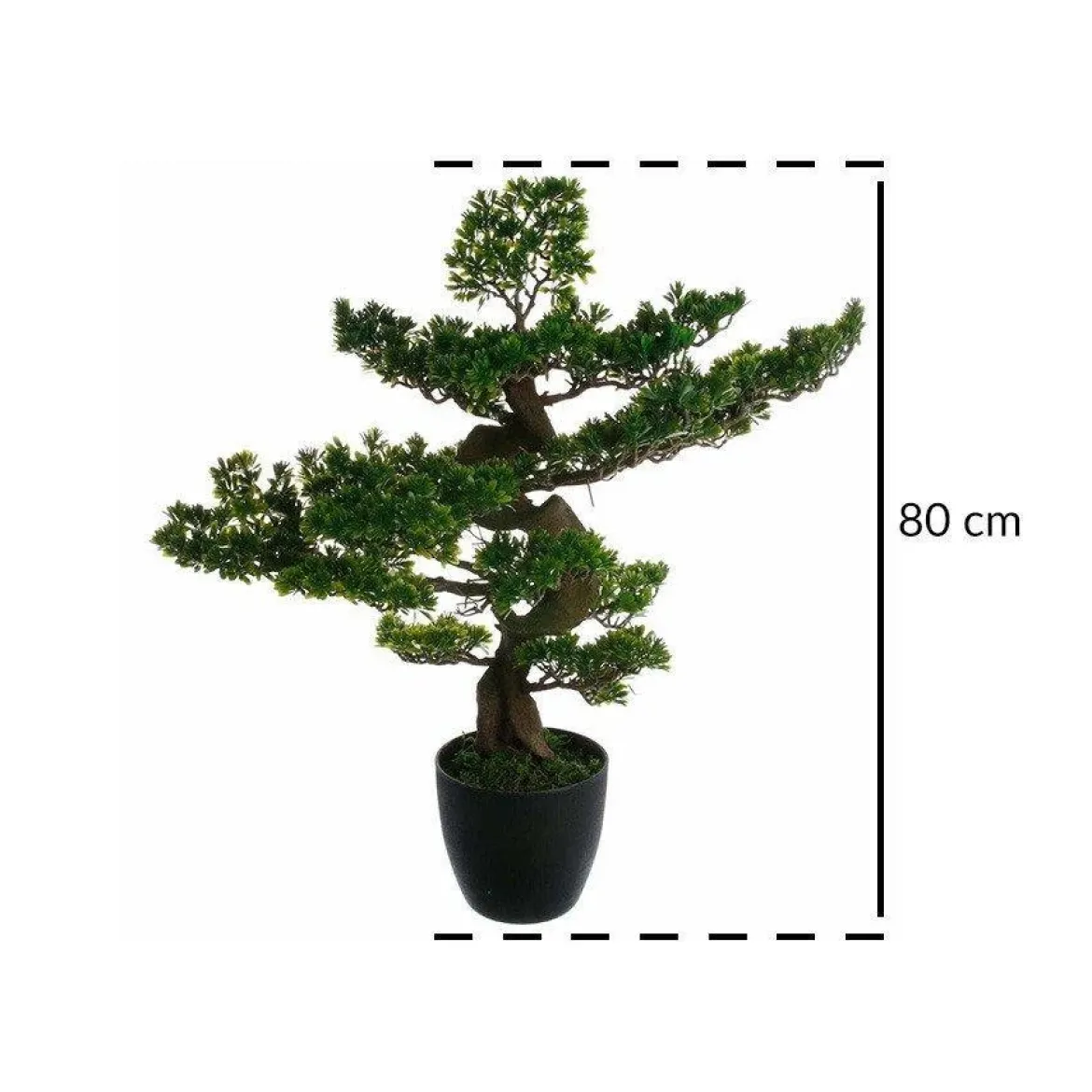 Sztuczne bonsai w doniczce