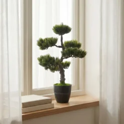 Sztuczne drzewko Bonsai w doniczce, 32 x 32 x 50 cm