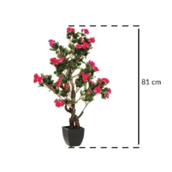 Sztuczne kwiaty na balkon, azalia, 81 cm
