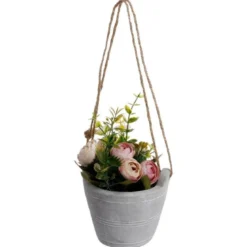 Sztuczne kwiaty w doniczce ROSES, 18 cm