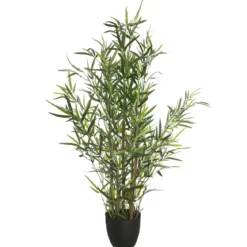 Sztuczne kwiaty w doniczce wysokie, drzewko bambus 90 cm