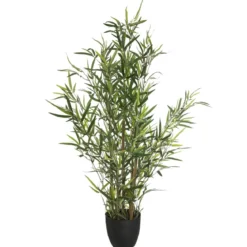 Sztuczne kwiaty w doniczce wysokie, drzewko bambus 90 cm