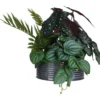 Sztuczny kwiat w doniczce Begonia maculata, 28 cm