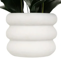 Sztuczny storczyk MICK w ceramicznej doniczce, 80 cm