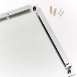 Tablica magnetyczna ze szklaną powierzchnią, powierzchnia suchościeralna powleczona magnetycznym szkłem, produkt łatwy w montażu, 40x60, ZELLER
