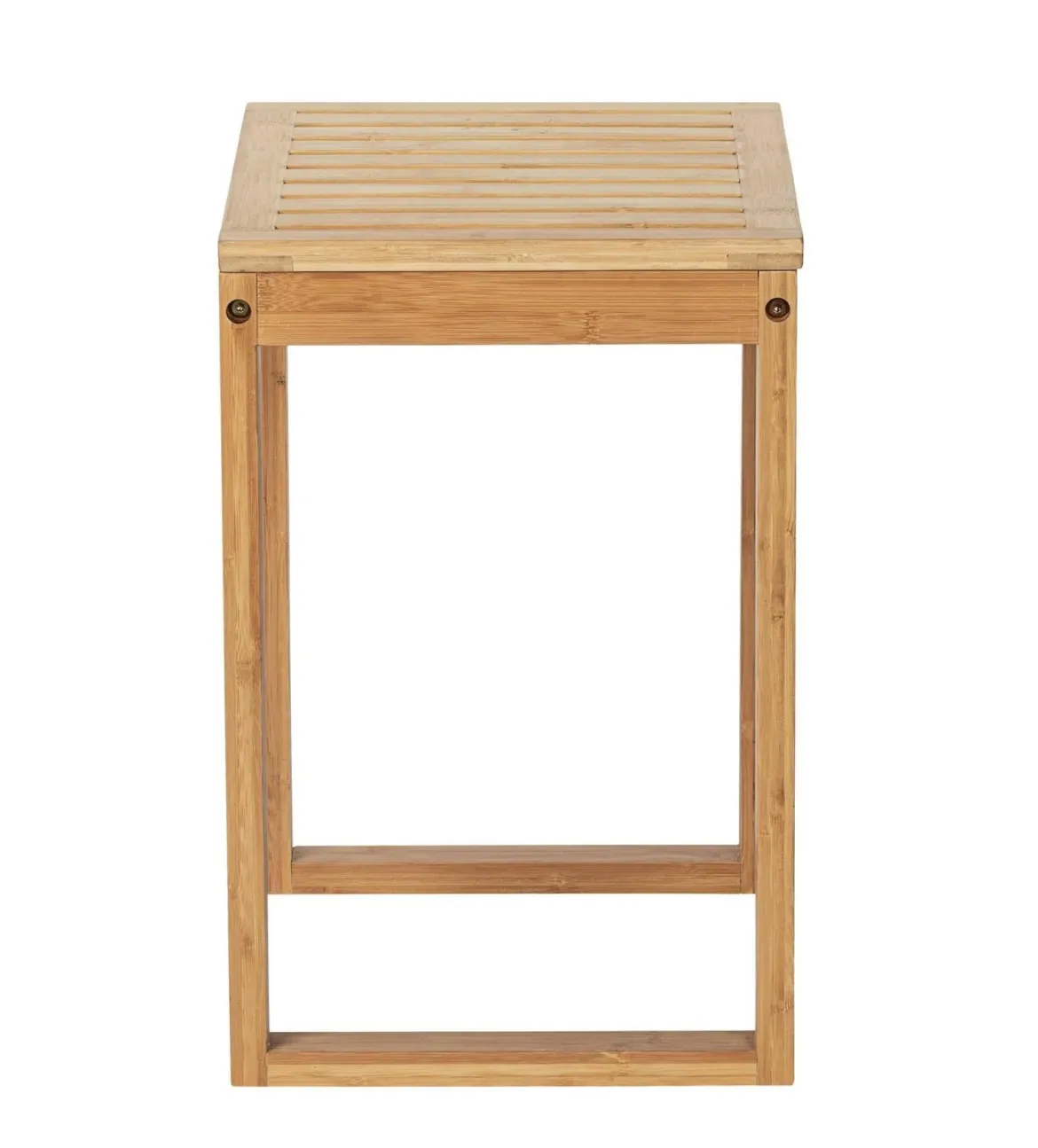 Taboret łazienkowy BAMBUSA, bambusowy, WENKO