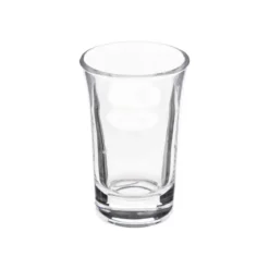 Taca do serwowania drinków, drewniana, 6 kieliszków
