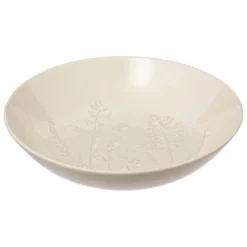 Talerz głęboki do zupy ELSA, kamionka, wzór polnych kwiatów, Ø 21 cm