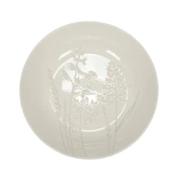 Talerz głęboki do zupy ELSA, kamionka, wzór polnych kwiatów, Ø 21 cm