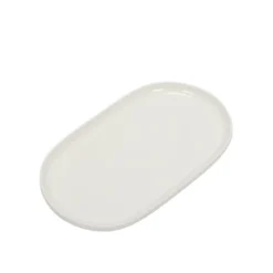Talerz na ciasto porcelanowy NORA, 30 x 18 cm